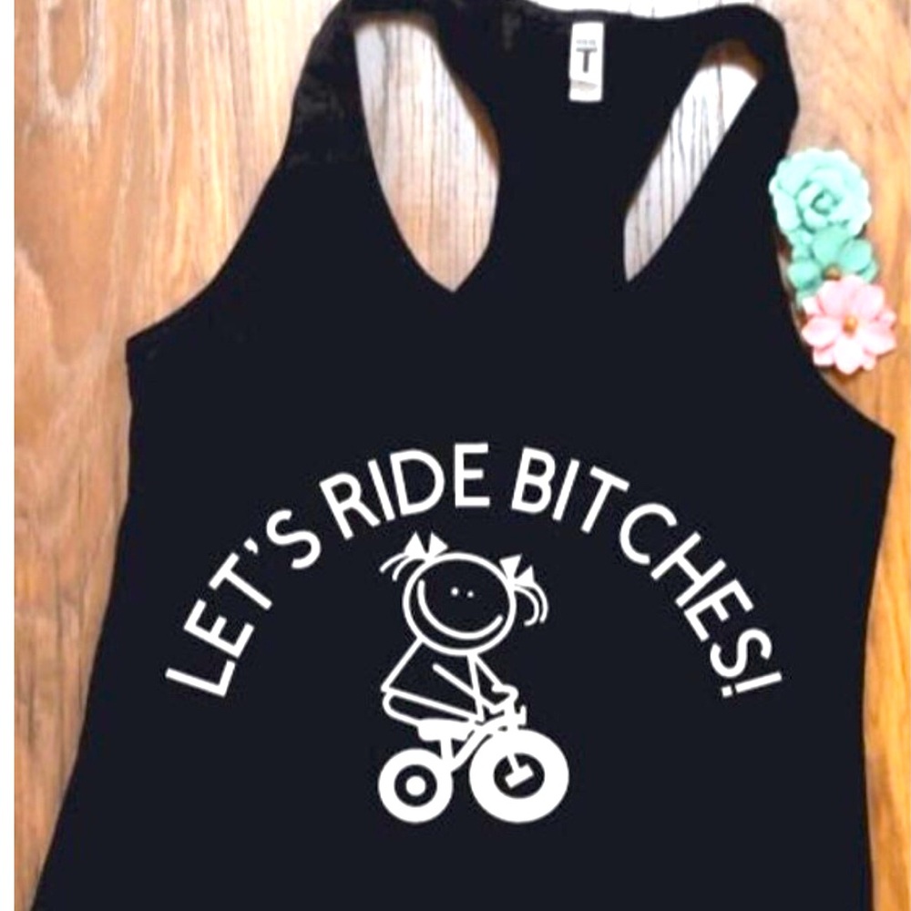 Peloton inspired Racerback tank top.
